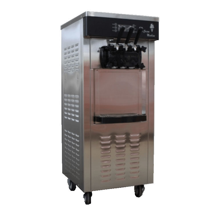 Portable with pulley Commercial Ice Cream Sorbet Making Batch Freezer Gelato Machine Soft Ice Cream Machine