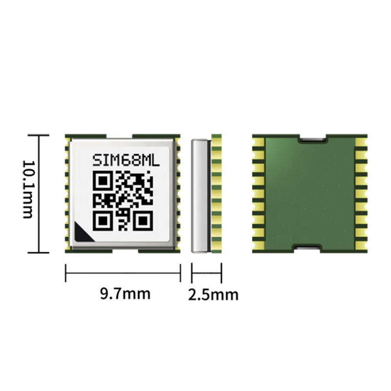 SIMCom SIM68ML GNSS модуль приемника LCC GPS L1 GLONASS QZSS Поддержка диапазона SBAS