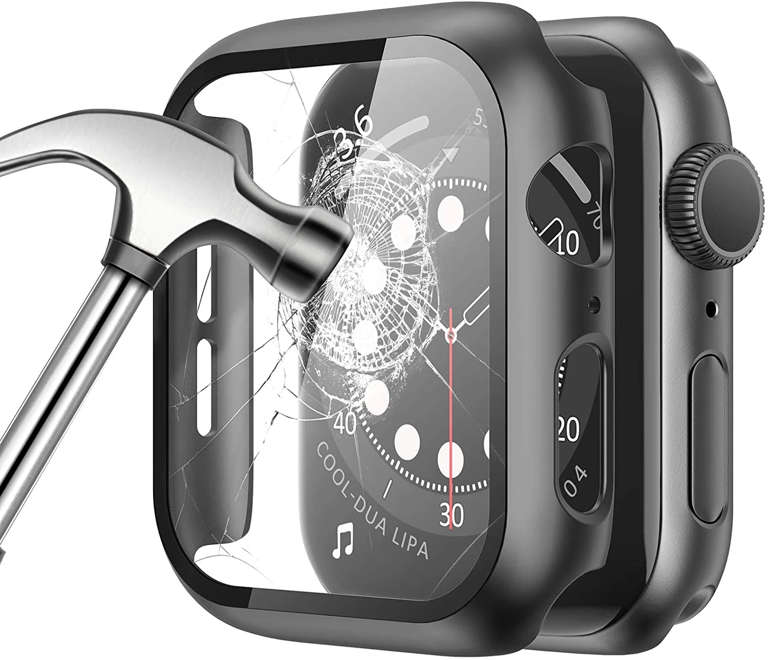 Стекло и крышка для Apple Watch case 45 41 44 40 42 38 мм, противоударные аксессуары, Защита экрана для Apple watch серии 3 4 5 6 SE 7