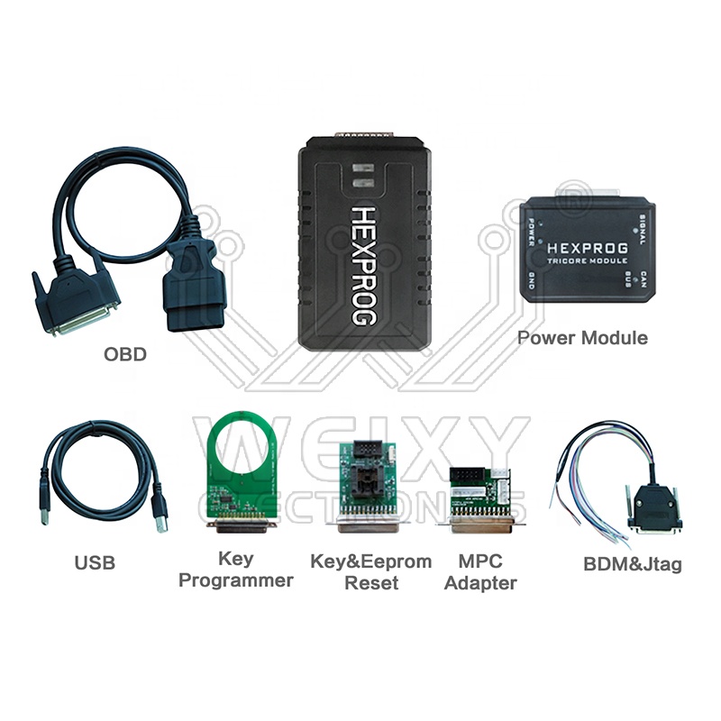 Инструмент для настройки чипа Hexprog и программирования Ecu