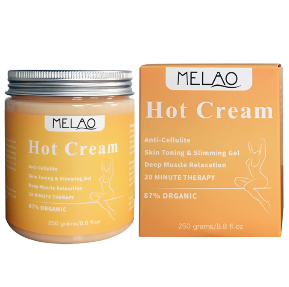 MELAO Hot Cream Slimming Cellulite Firming Cream  Body Fat Burning building Massage Gel Weight Losing for Shaping Waist  Abdomen