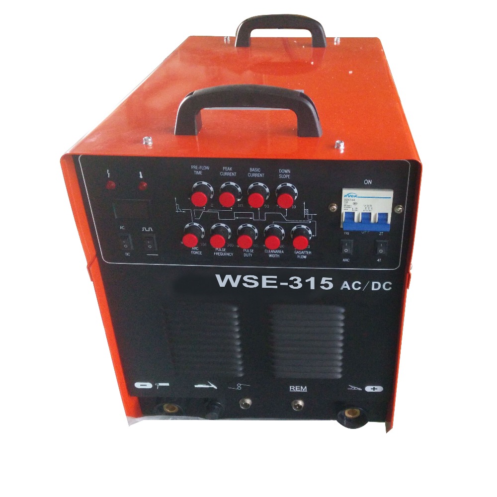 DEM WSE-315 высокой производительности 50/60Hz чистый алюминий Tig сварочный аппарат
