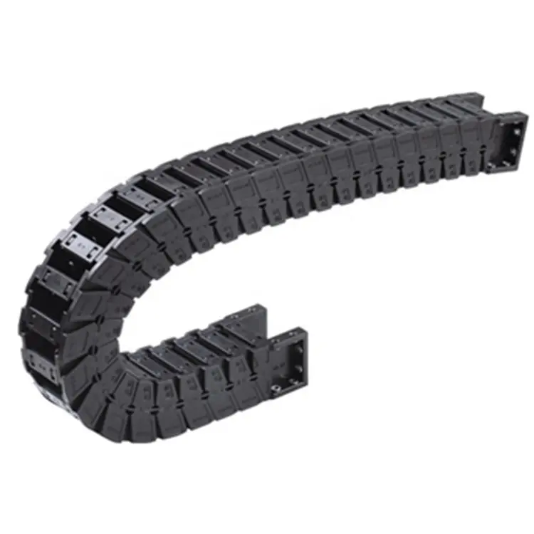 Factory Price Long-lasting Reinforced PA6 Nylon Drag Chain / Cable Carrier For Cable Wire Protection
