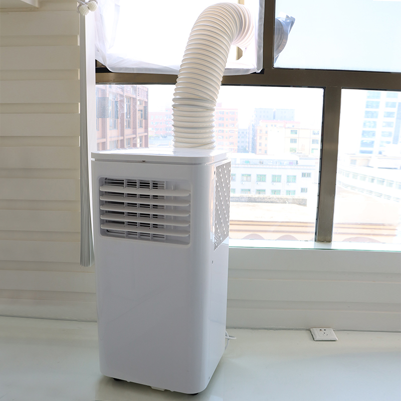 Для дома и офиса 9000 btu низкий уровень шума автоматическое отключение с двумя скоростями Портативный кондиционер воздуха 24 часа в сутки смарт-таймер 88 дисплей Мобильный кондиционер