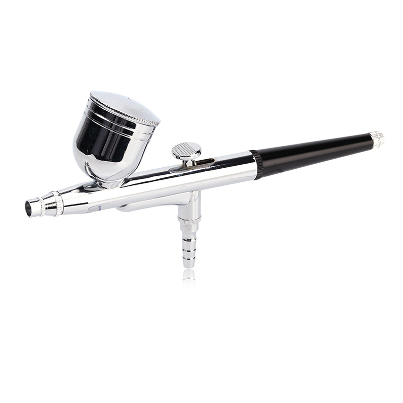 Handheld Airbrush Mini Portable Air Brush Spray Gun Single-Dual Action Set for Makeup Art Nail Model Painting Tattoo Manicure