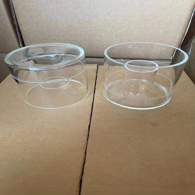 double decker glass tube High temperature resistant borosilicate glass tube