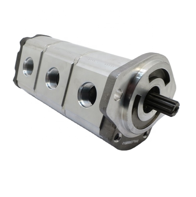 KRP4-12-12-12CD насос в сборе для мини-экскаватора Yanmar B3 гидравлического насоса с зубчатой передачей