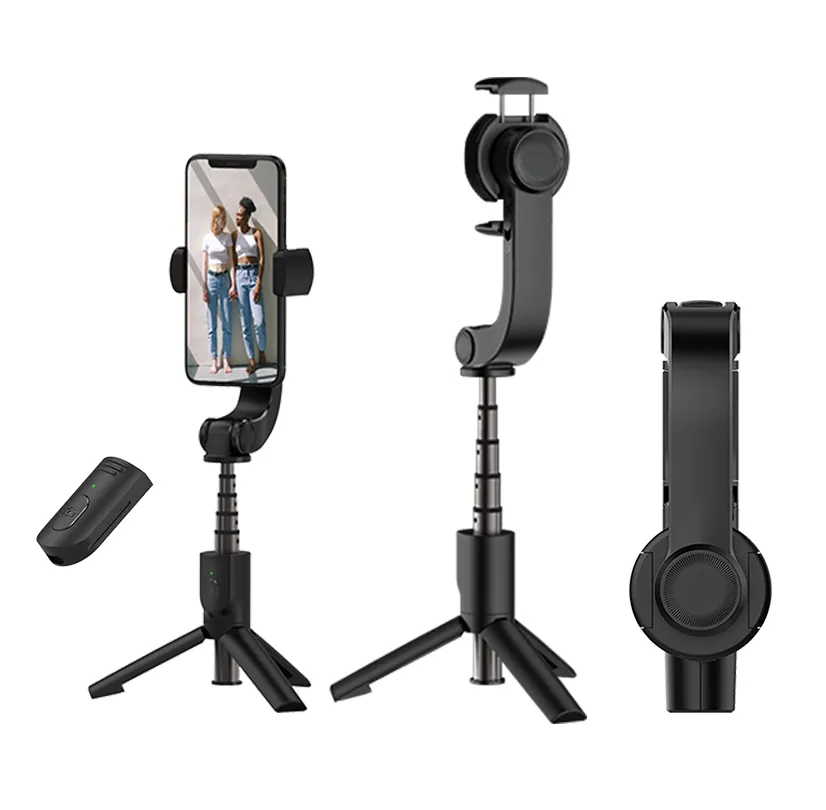 Pocket 360 Rotation S1 Flexible 1 Axis Handheld Portable Folding Stand Selfie Stick Mobile Tripod Phone Gimbal Stabilizer