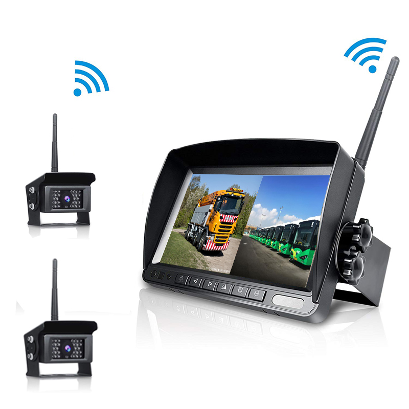 300 кд/м2 м WIFI беспроводной монитор для автобуса грузовика Автомобильная камера заднего вида монитор для больших нагрузок монитор