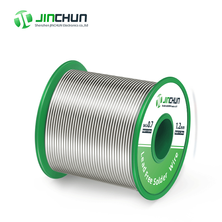 Good quality 0.8 mm wire low temperature leadfree tin computer host solder wire sn99.3cu0.7