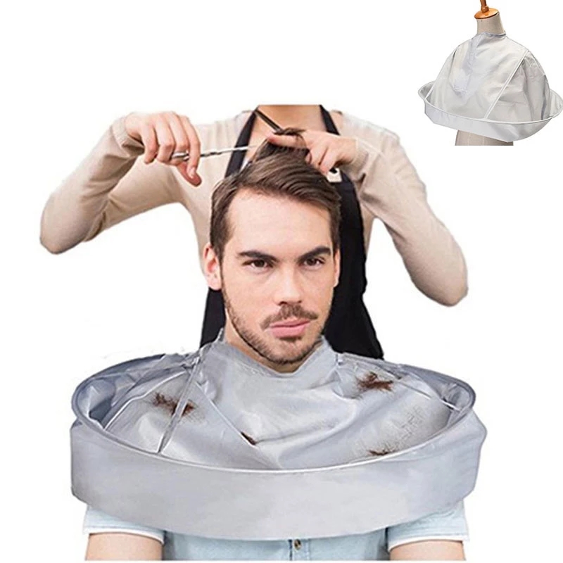 DIY плащ для стрижки волос зонтик накидка для резки накидка обертка для бритья волос фартук для волос Парикмахерская мантия крышка Бытовая Чистящая защита