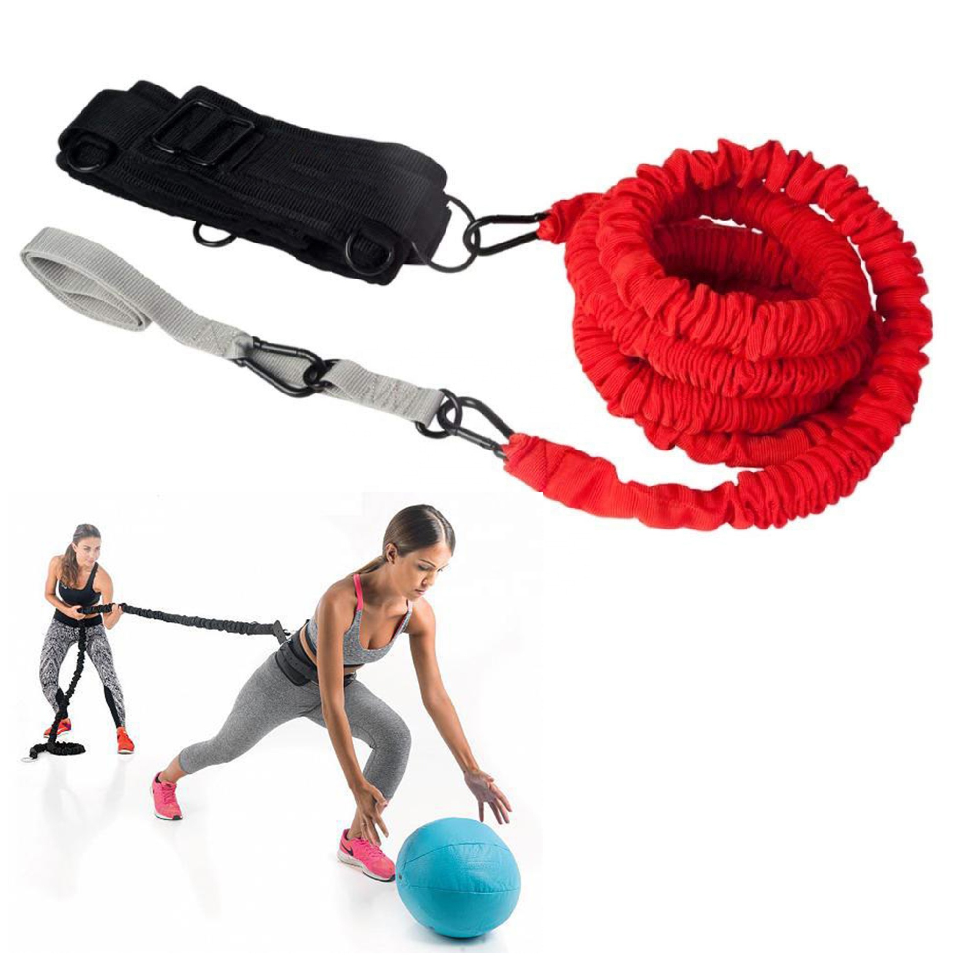 FDFIT Custom Fitness Strength Speed дрессировка сопротивление бег банджи Band поддержка спины и плеч тренировки 360 скорость ловкости