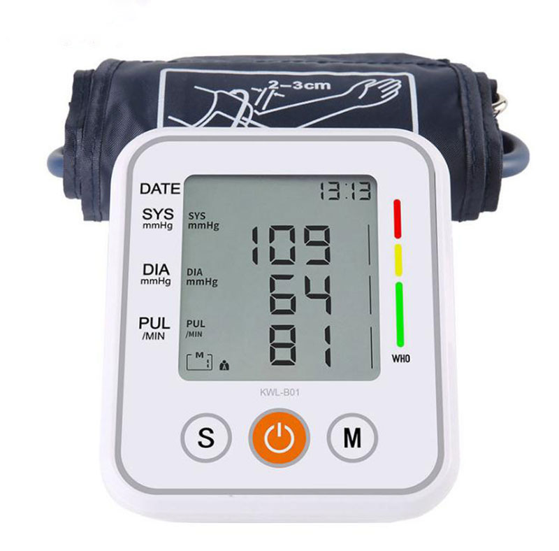 2021 new arm type BP monitor LCD High Quality Arm Blood Pressure Monitor Healthy Equipment electronic blood pressure monitor
