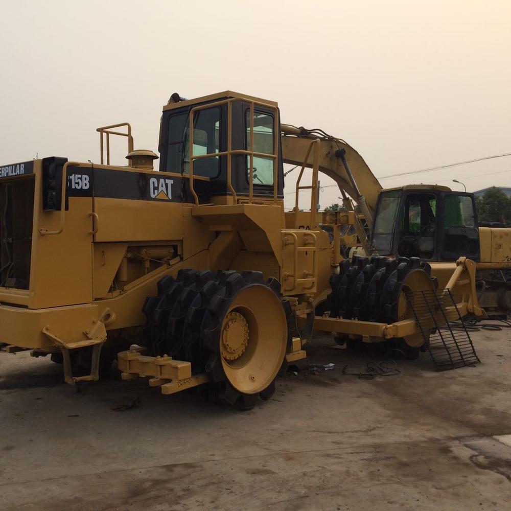 Б/у Cat 815Blandfill compactor гусеница 815B в сильном рабочем состоянии