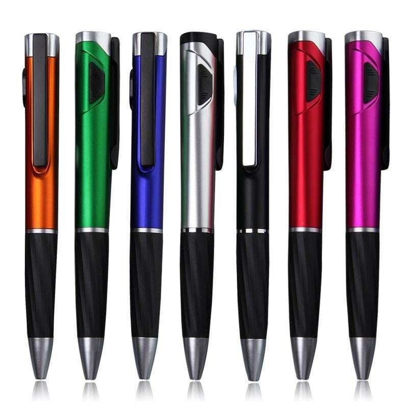 custom logo multifunction Led light Popular Cheap Logo kalem Promotional Stylus smart ballpoint pen