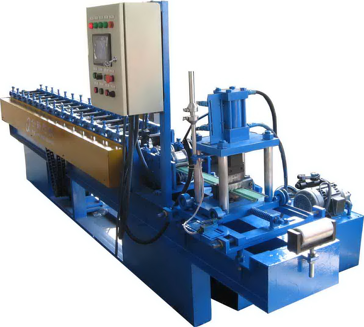 Latest appearance design galvanized scaffolding floor deck cold roll forming machine equipment price