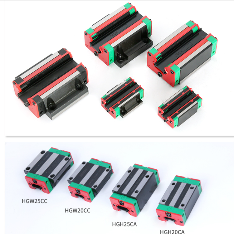 Heavy load high precision linear guides rail block HGH20CA HGR20 HG20 HGW20CC for cnc machine