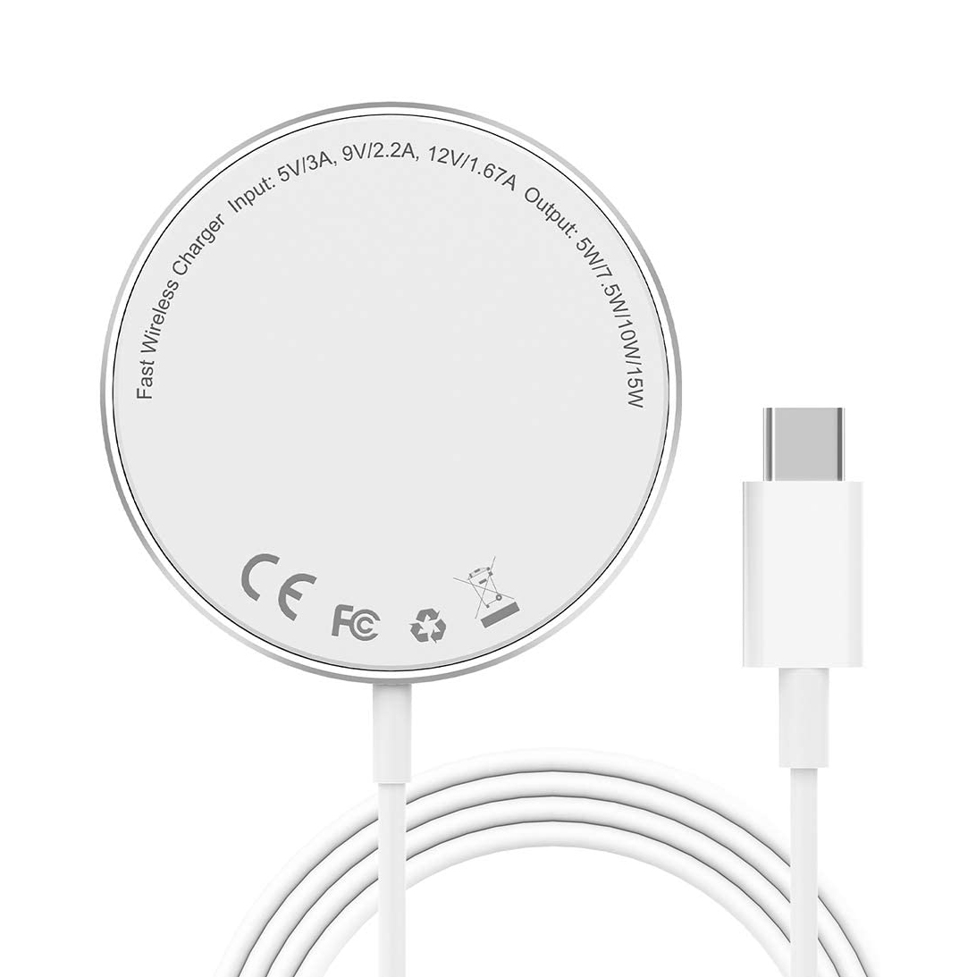 Новинка 2021 15 Вт Qi магнитное Беспроводное зарядное устройство для iPhone 12 Mini Pro Max