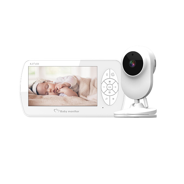 4,3 дюймов 1080p Smart Wifi аудио HD проектор для домашнего безопасности cctv-камера для помещений, Babe Baby температуры видео монитор беспроводной Babyfoon с камерой