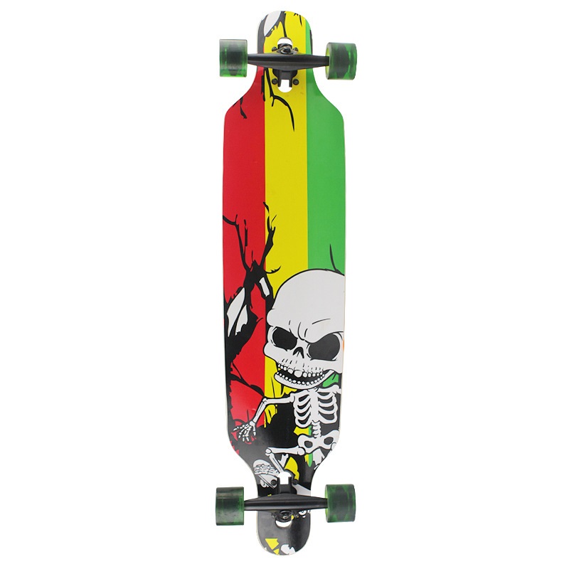 Мульти-цвет в лонгборд 7 слоев класс северо-клены полные Longboard горные