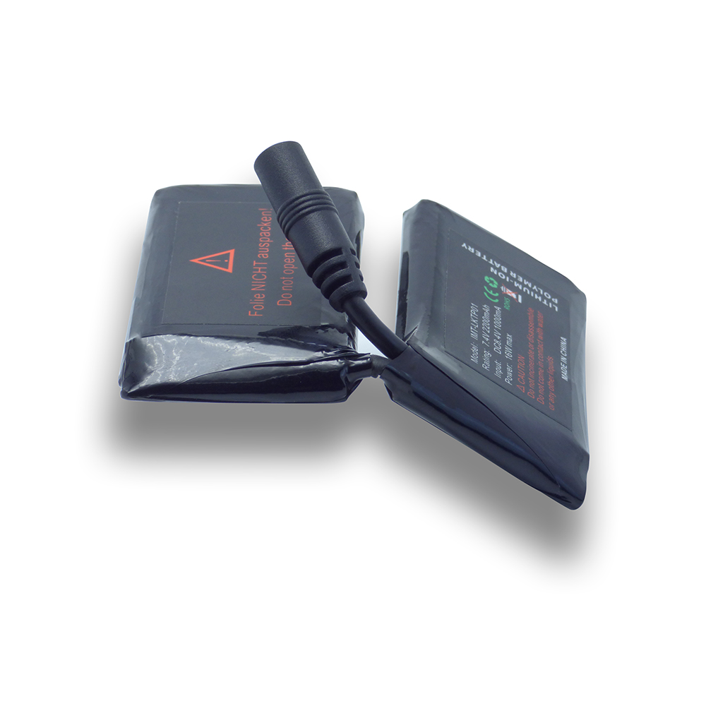 iMato custom made 7.4V Heated gloves rechargeable batterie lithium ion heating jacket battery