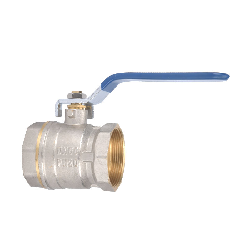 JD-4022 weld compression nickel plated brass ball valve