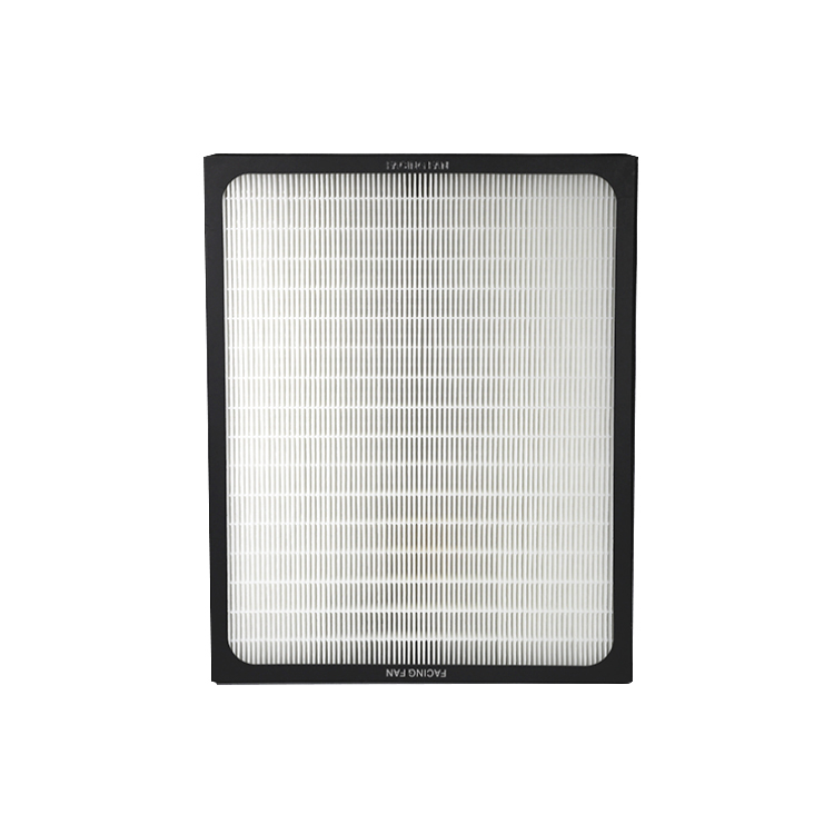 Home Use Air Purifier H14 panel filters true hepa filter removal of tiny particulate matter