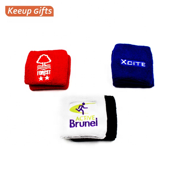 Высокое качество рекламных пользовательских логотип sweatband с карманом на молнии