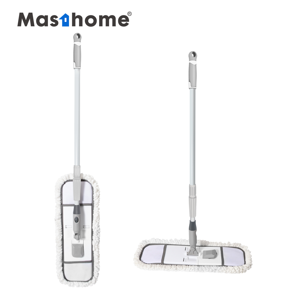 Masthome съемный плоский-Швабра из Синель-тормозные колодки для уборки полов телескопическая алюминиевая система подавления пыли для сухой и влажной уборки