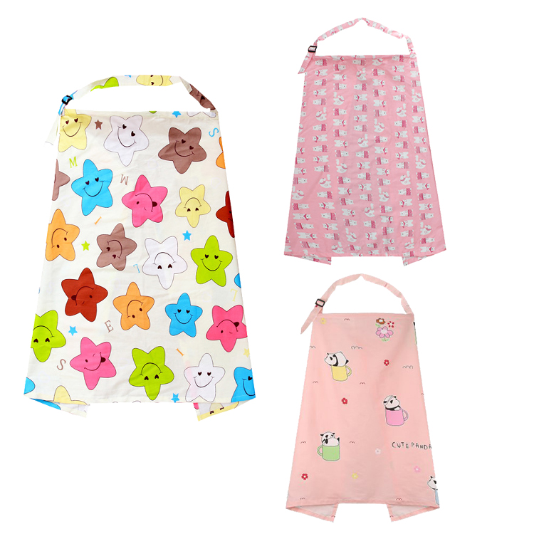Famicheer BSCI summer sublimation baby nursing cover stylish nursing breastfeeding covers