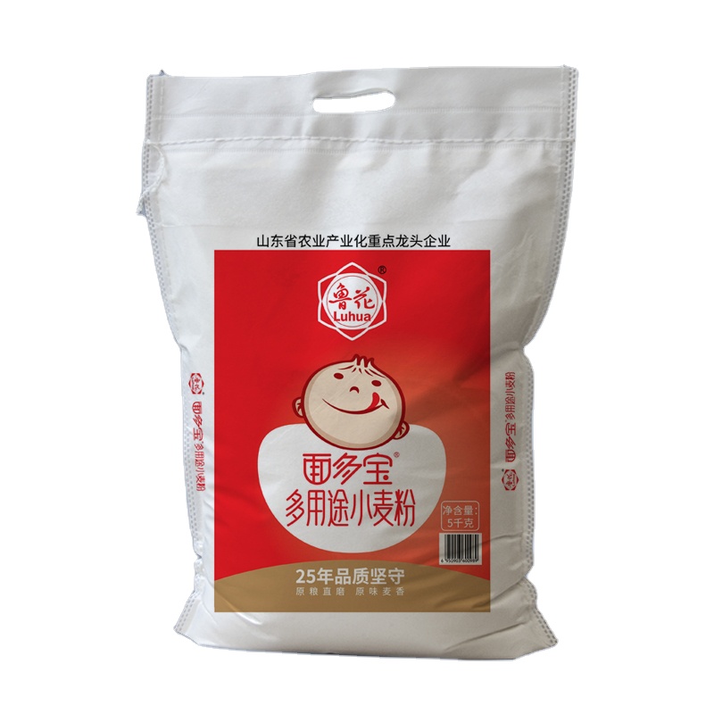 China Factory Wholesale Customize Eco Friendly Corn Wheat Flour Rice Non Woven Packing Bag