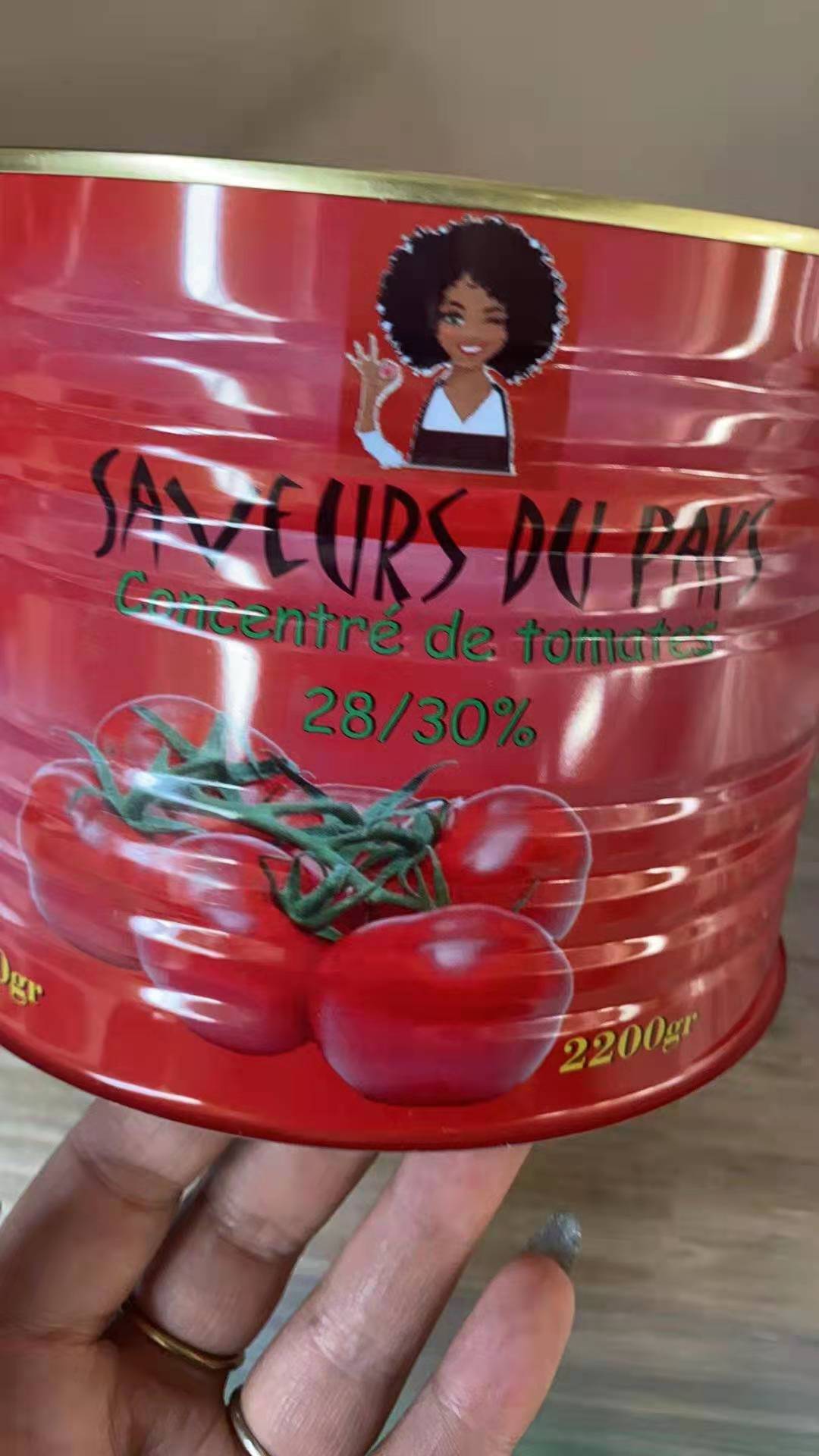 Bulk canned tomato paste canned food 70g/210g/400g/2.2kg
