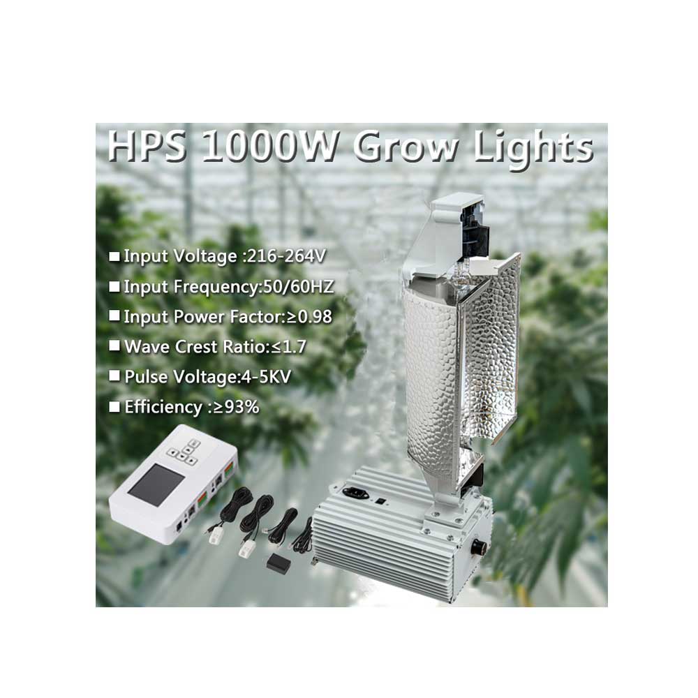 Gavita 1000W двухсторонний цифровой балласт HPS/металлогалогенный арматура для роста растений, 2019
