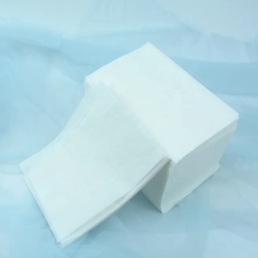 Manufacturer Direct Sale High Quality Nice Price 1ply Embossed V Fold Single Fold Simple Easy Napkins Express Napkins