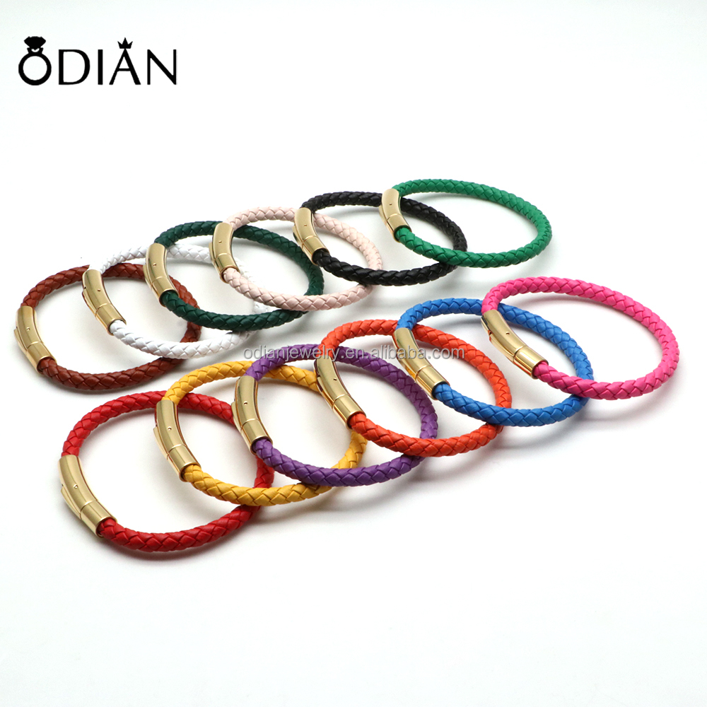 Odian Jewelry New Fashion Geometric Rhombus Black Enamel Stainless Steel Ring For Real Gold Plated Women Jewelry