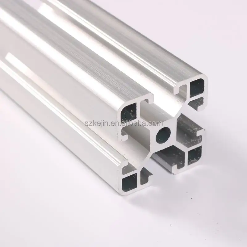 Warehouse Chinese Industry Aluminum Hollow Extrusion Profile 40*40