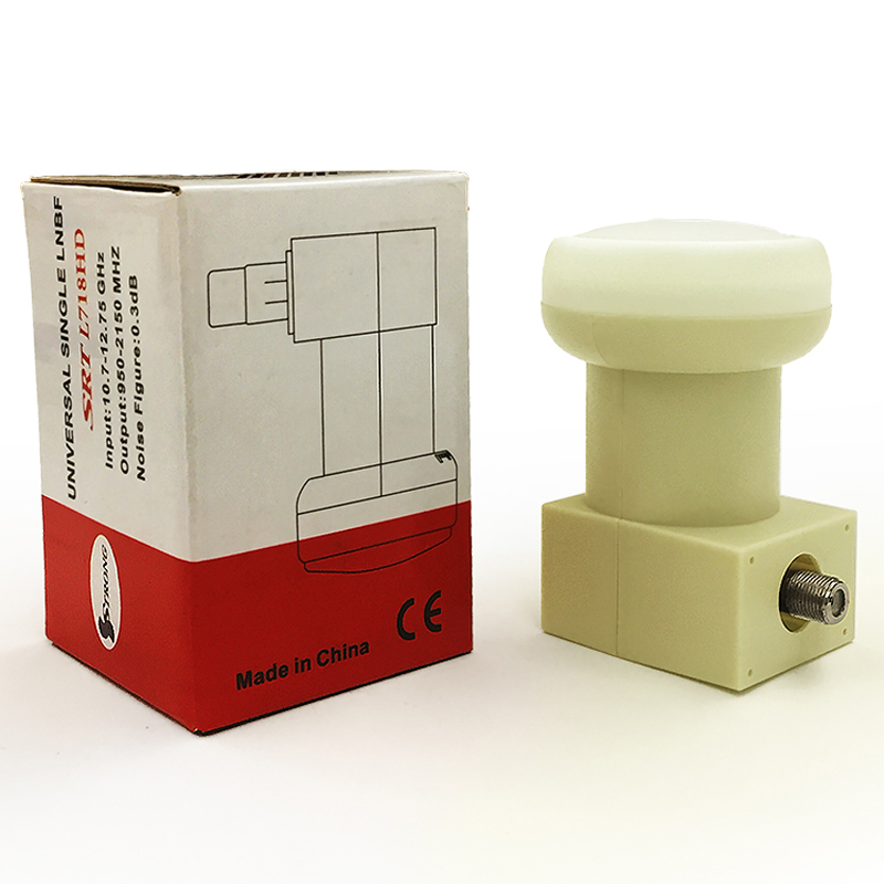 Sstrong сто L718HD 1 степенями свободы Универсальный круговой lnb ku-диапазона Single LNBF LNB цифровой ku-диапазон Универсальный single lnb