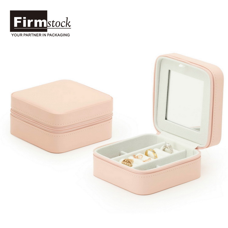 Boxes Custom Logo For Jewelry Jewellery Box Travel Case Jewelry Case Leather Storage