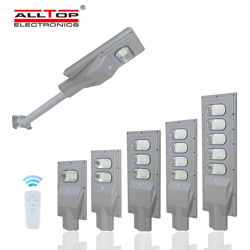 ALLTOP Factory direct ABS водонепроницаемый ip65 30w 60w 90w 120w 150w Светодиодный уличный Солнечный фонарь