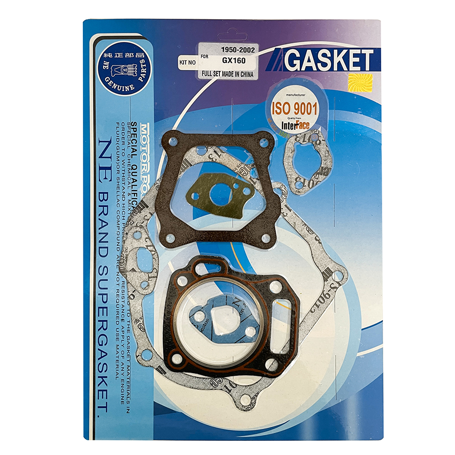 Новый продукт, полный комплект аксессуаров GX160, оборудование для двигателей, цилиндрическая головка двигателя, комплект бензиновых прокладок