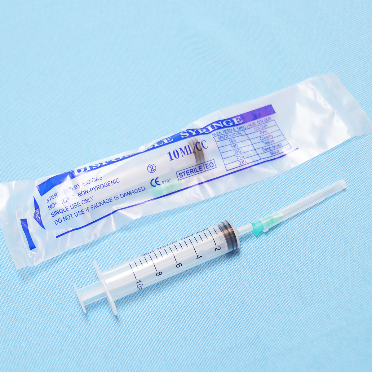 Factory Price Auto Disposable Syringe 10ml Luer Lock Syringes