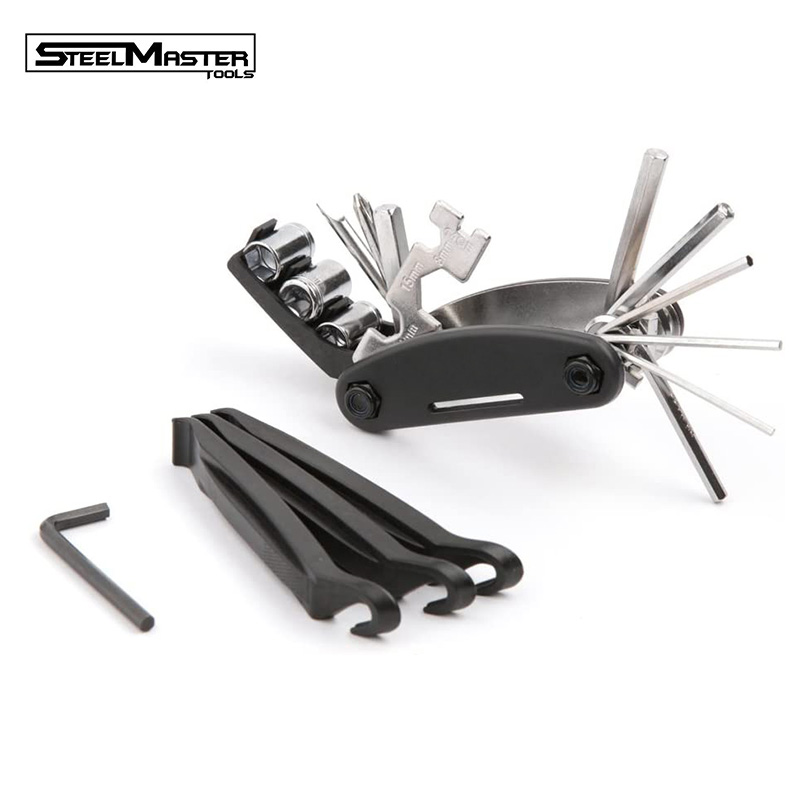 Service Bicycle Tool Set 16 In 1 Bike Kit Multi Hand Tool Bike Chain Tools For Bike
