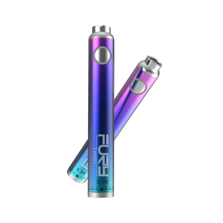 Китайский завод OEM эго батареи 400 мАч Быстрая зарядка функция Металл cbd vape 510 батарея