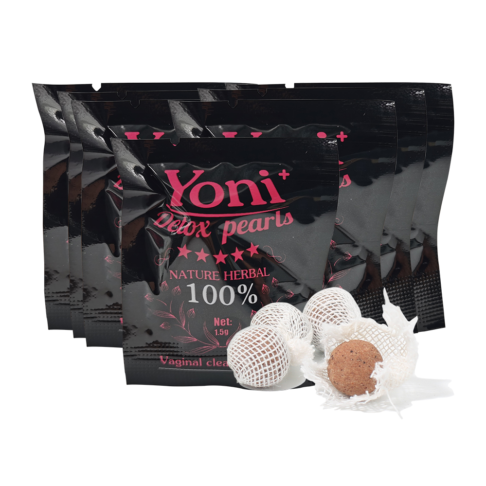 100% травяные детоксикационные жемчужные тампоны Yoni, Женская гигиена, чистые жемчужины point yoni