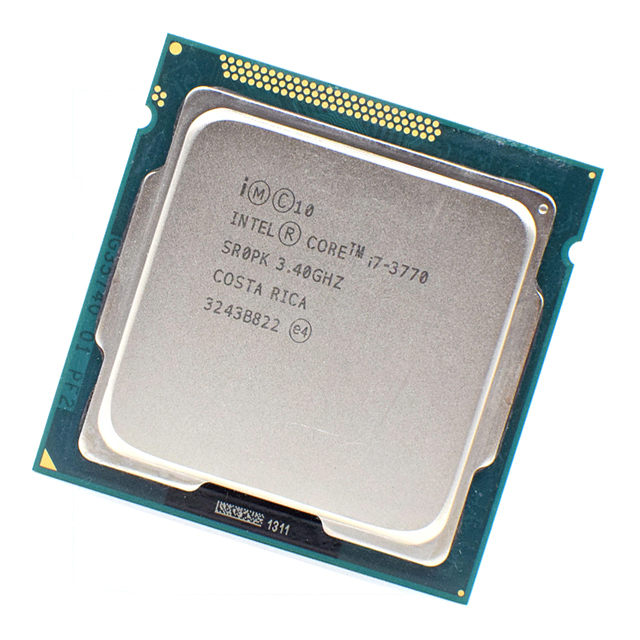 Оптовая продажа, процессор LGA 1155, четырехъядерный процессор i7 i7 3770