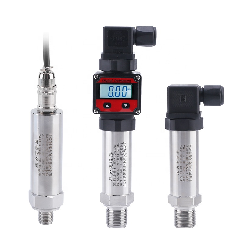 EL-801/EL-801S Pressure Transducer Transmitter Sensor LCD digital Diffusion Silicon Pressure Sensor Oil air water