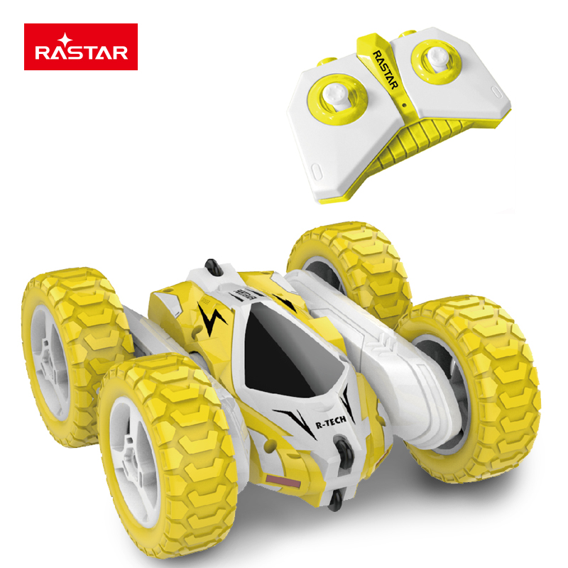 Радиоуправляемая игрушка RASTAR TECH с дистанционным управлением, вращающаяся на 360 градусов машинка для трюков и колебаний для детей