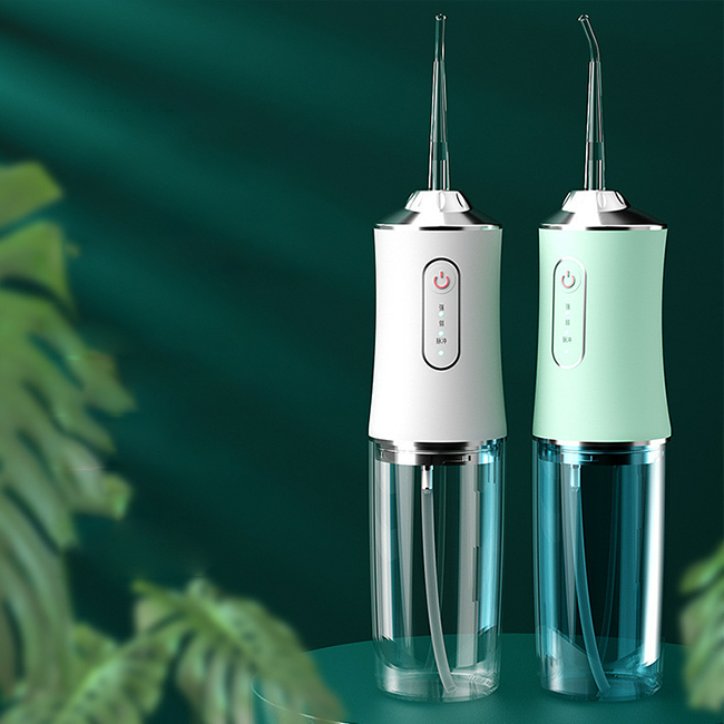2021 New Product Dental Floss Machine Sonic Mouth Water Flosser With Brush