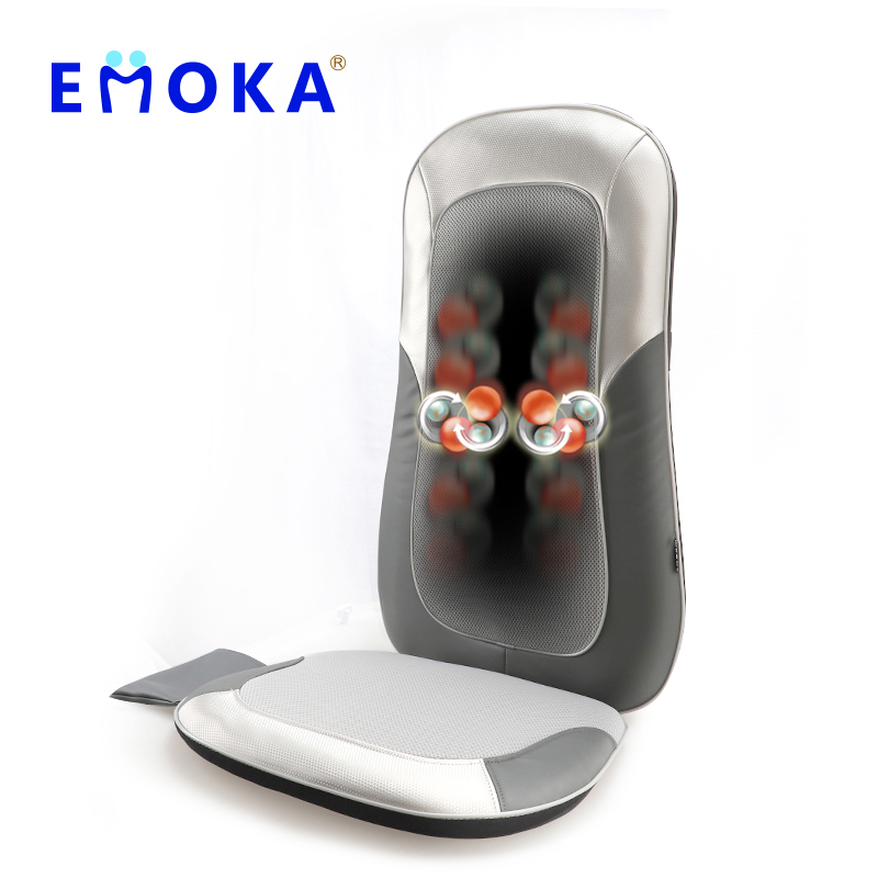 EMOKA 2020 новая вибрация шеи и спины массажное кресло подушка сиденья