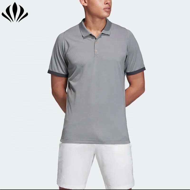 Оптовая Продажа Мужская slim fit 100% переработанный полиэстер влагоотводящие поло с короткими рукавами теннисная рубашка поло